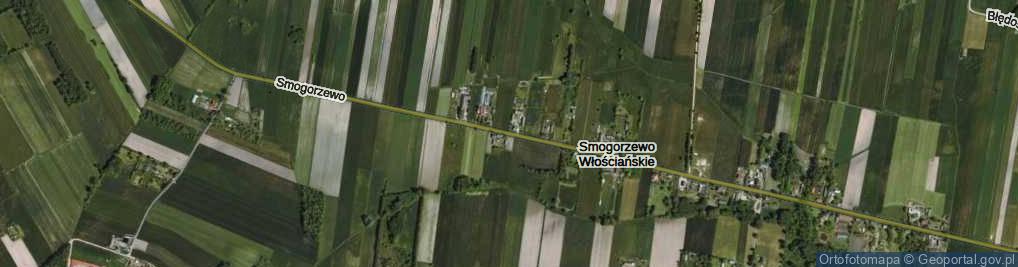 Zdjęcie satelitarne Smogorzewo Włościańskie ul.